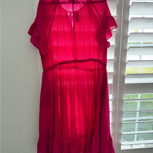 Lane Bryant pink maxi dress size 24 BNWT - Picture 5 of 5